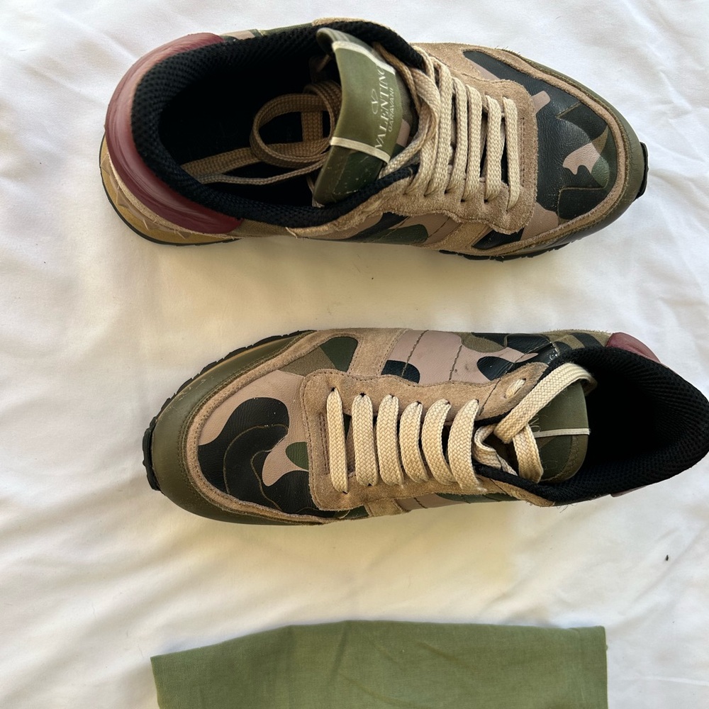 Valentino rock-stud sneakers